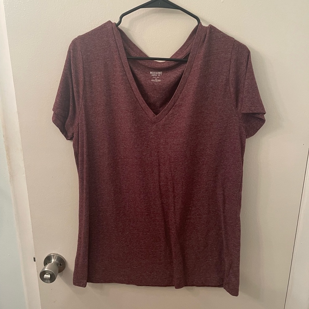 Maroon shirt